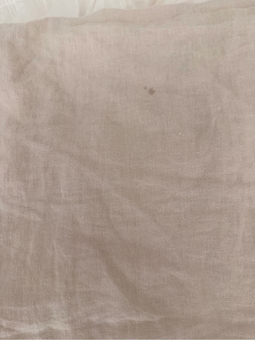 Parachute Linen Duvet Cover in Soft Beige - Picture 2 of 3